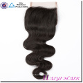 Virgin Hair Straight Style natural hairline Filipino human hair lace closure